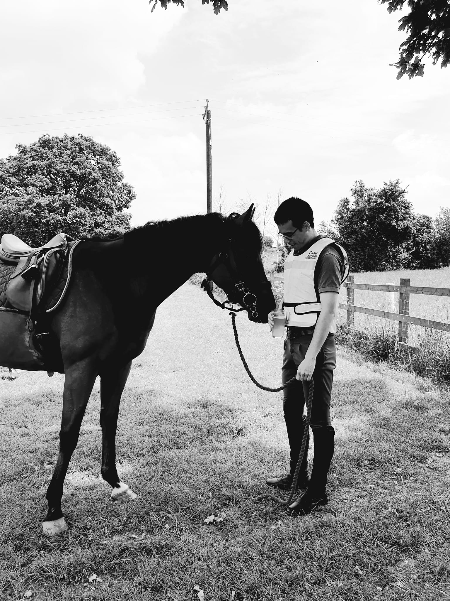 Jonathan Brandt, founder of Clarion Equestrian